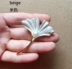 Thời trang phiên bản Hàn Quốc của một chiếc trâm lá dát hạt rhinestone ghim khóa pin trang sức huy hiệu khăn choàng khóa khóa áo gió - Trâm cài