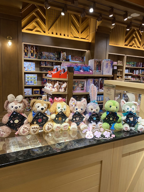Hong Kong Disneyland New Graduation Duffy Set Sail Tony Paint Plush Doll Cute Stuffed Toy Hong Kong Disneyland New Graduation Duffy Set Sail Tony Paint Plush Doll Cute Stuffed Toy