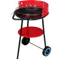 Outdoor Barbecue Supplies Round Semi-Wind-Proof Removable Barbecue Barbecue Oven CAMPING STOVE PORTABLE CARBON OVEN