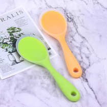 Non-stick special silicone rice spoon High temperature resistant and anti-scalding one-piece rice spoon does not stick rice Household does not hurt the pot scoop rice spoon