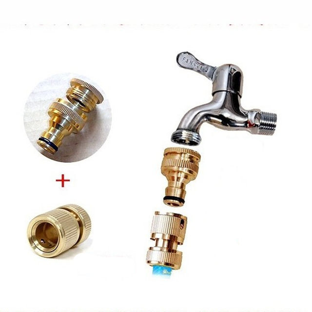 Universal basin kitchen adapter old-fashioned faucet adapter ສີ່-ຫົກຈຸດເຄື່ອງຊັກຜ້ານ້ໍາ inlet pipe car wash water gun accessories