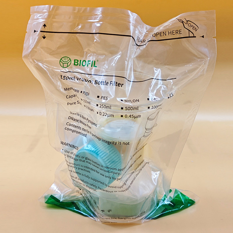 IKEME一次性真空式过滤器Nylon 灭菌独立包装0.45um0.22um塑料