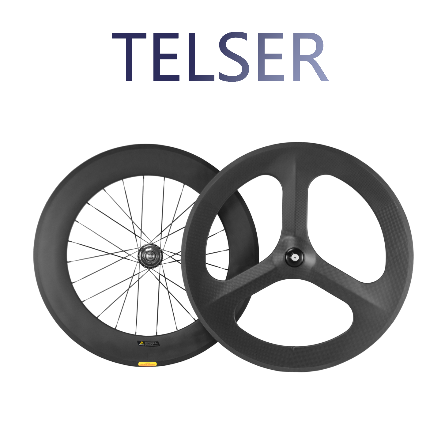 88mm碳纖維死飛輪組700C開口碳刀適用公路車C剎兼容固齒車