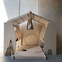 Dutch handmade brand woodchuck childrens room multifunctional storage rack toy House 100% environmental protection import