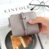 Mùa thu mới đơn giản ví ngắn nữ rút ví retro ví mini ví sinh viên gói thẻ ví đựng thẻ Ví tiền