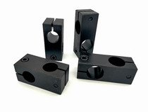 Optical axis Cross fixed clip connection crossed 45#钢支柱固定16* 20 * 25 optical axis clip strut fixing clip