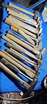 Second-hand woodworking hammer imported from Japan pepper hammer pillow hammer nail hammer