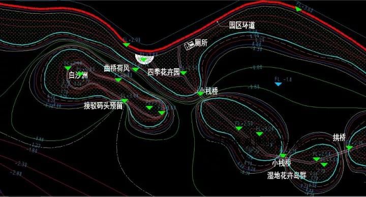 T2005岭南文化度假岛滨水湿地公园园林景观设计方案施工图...-5