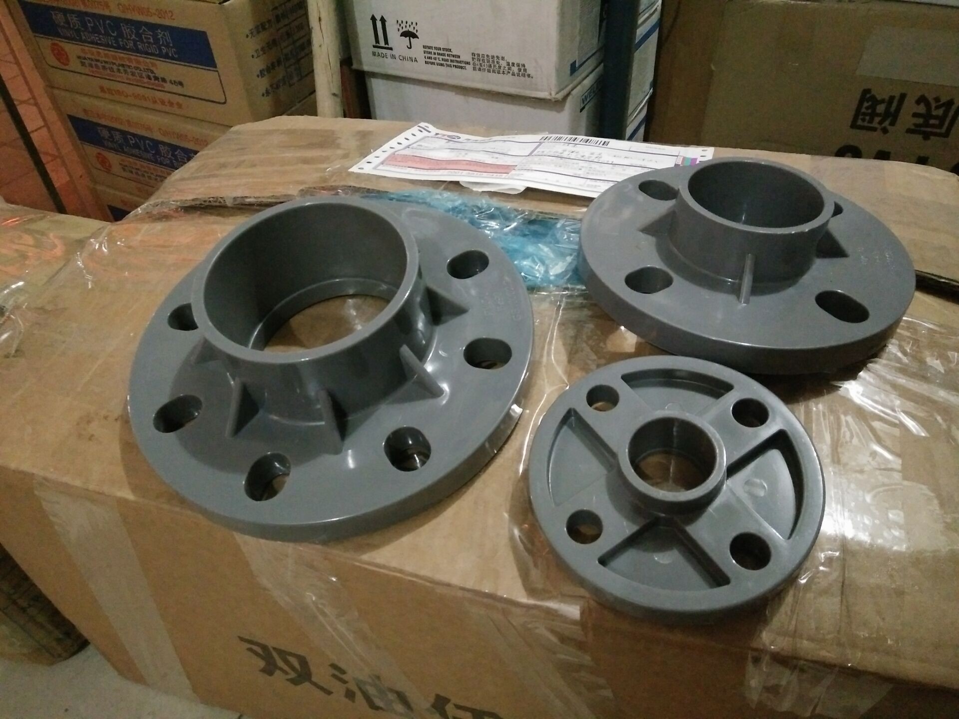 upvc flange pvc flange to water pipe plastic flange integrated flange flange joint dn15300