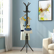 Floor hanger bedroom coat rack simple hanger living room hanging bag hanging clothes rack