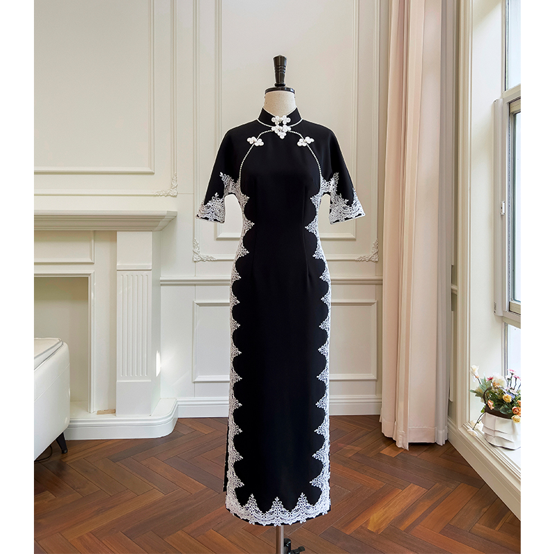 Cheongsam, elegant evening dress, Chinese style
