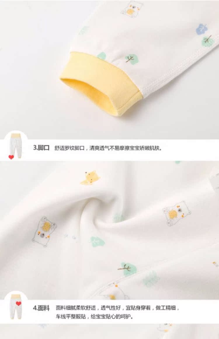 Quần áo trẻ em Li Ying Đàn ông và phụ nữ bé chải bông đồ lót cho con bú quần 2 tải 2019 xuân mới - Quần áo lót thời trang cho bé gái