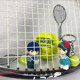 tennis pendant doll ຂອງຂວັນຂະຫນາດນ້ອຍຂອງທີ່ລະນຶກເຫດການສະໂມສອນທີມງານທີ່ລະນຶກ pendant ກາຕູນ