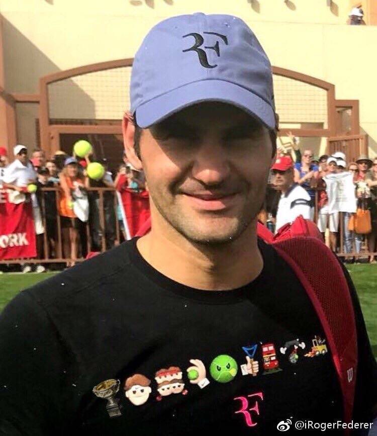 Federer Cow same tennis T-shirt cartoon tennis Shanghai Masters men's and women's cotton quick-drying