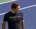 Federer bò với cùng một đoạn quần vợt Quần áo hoạt hình quần vợt phù hợp với nam và nữ mô hình quần áo cotton quần vợt nhanh khô Quần vợt