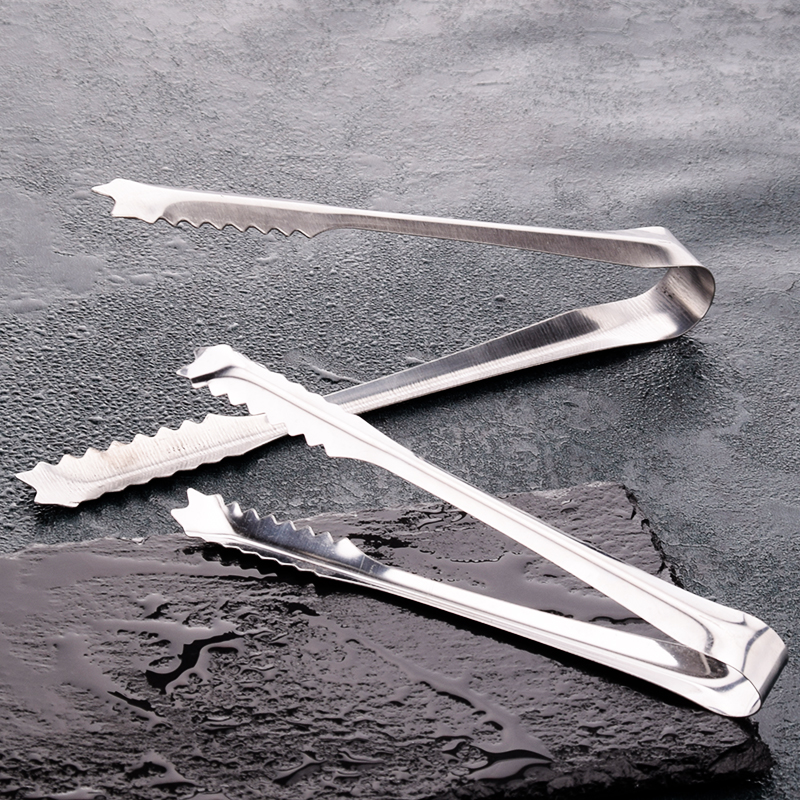 Stainless steel ice clamping square sugar clip ice cramp ice-grain clip ice-clamp ice-clamp bar Multi-use clip bar size Ice clip bar bar bar counter-Taobao