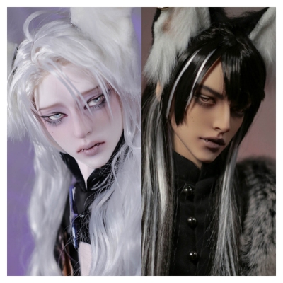 taobao agent UniversedOll us doll bjd doll 75 uncle boy white fox & Cang wolf SP Guancang