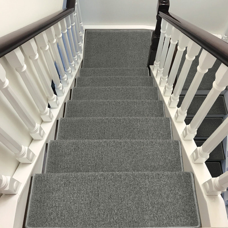 Stair step mat non-slip carpet non-adhesive self-adhesive Nordic rotating step mat large area home mat full shop
