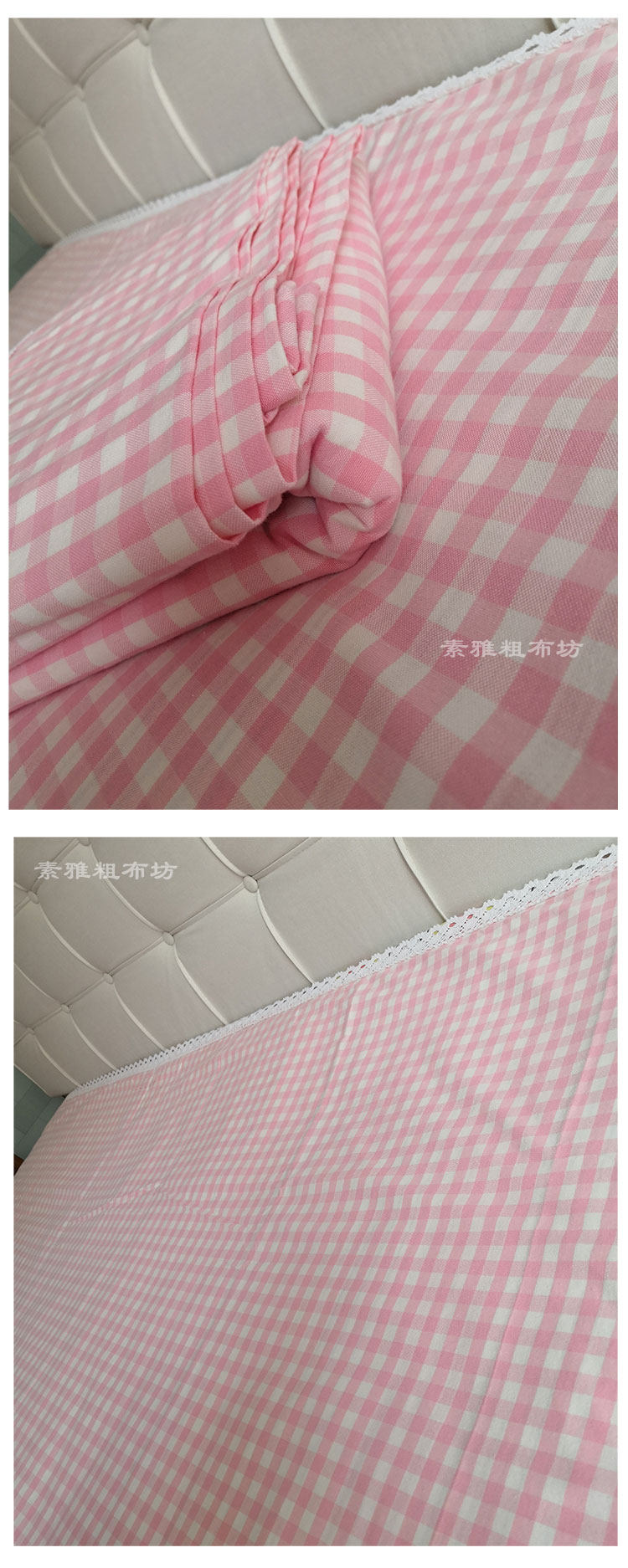 Đầm cotton cũ kẻ sọc thô vải lanh chăn gối vỏ chăn ba bộ bốn bộ đơn đôi dày ga giuong dep