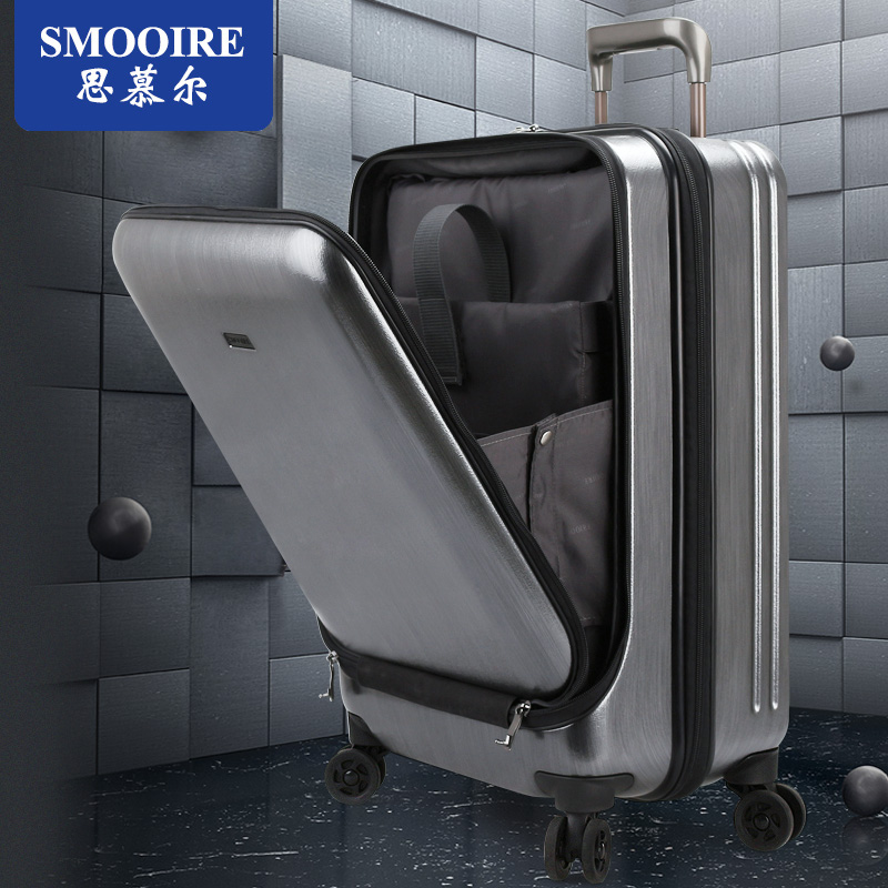 smooire Simur 21 inch male business Lalever box PC suitcase universal wheel suitcase woman 25 inch