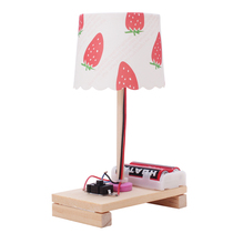 Childrens science experiment manual diy table lamp small production set primary school students creative toy assembly material package