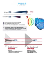 Sừng chống nước 12V siêu to ốc WISP sửa đổi phụ kiện còi xe máy có đèn màu cảnh báo còi xe - Sừng xe máy loa chống nước cho xe máy