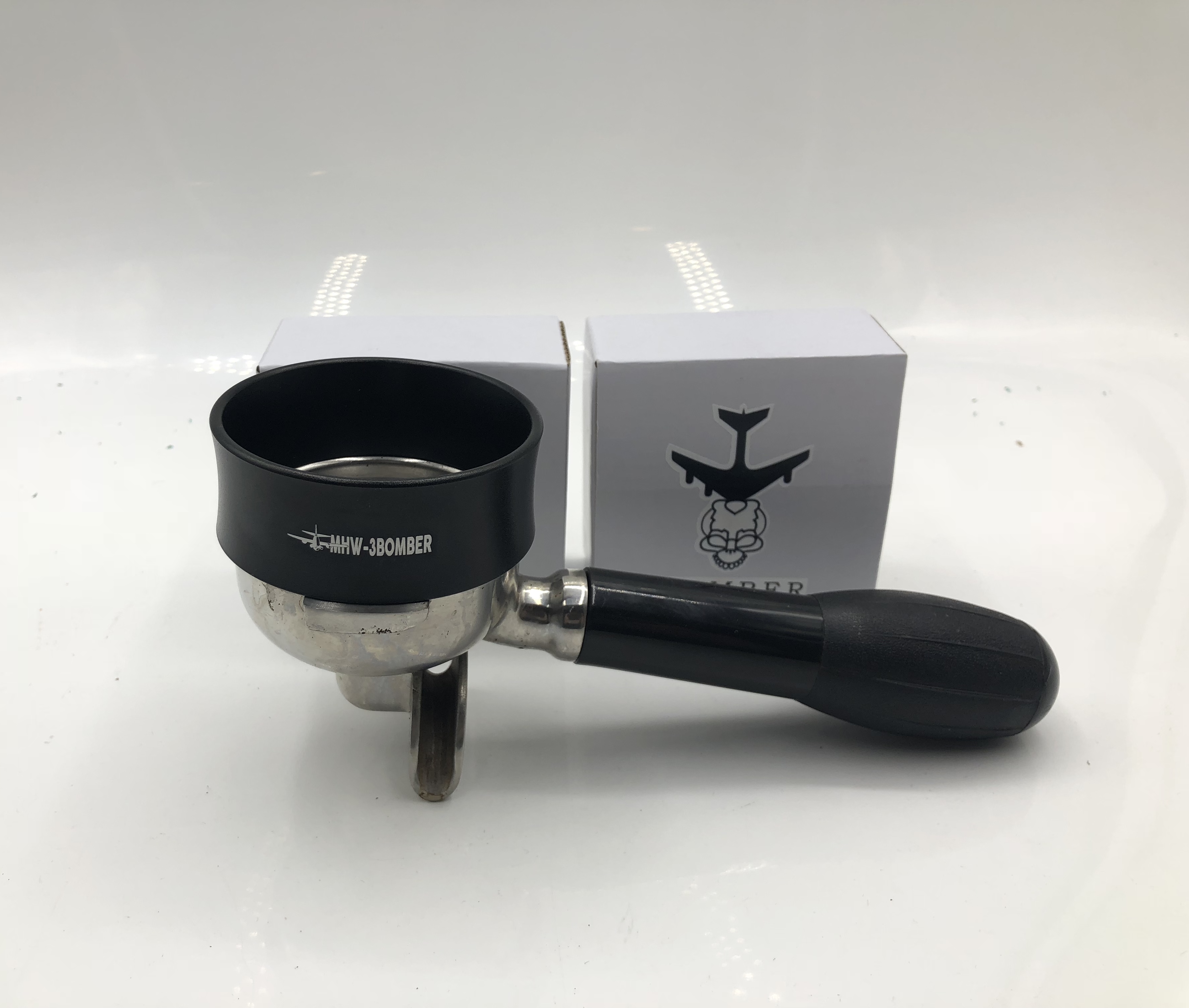 Bomber Cloth Pink Ring Coffee Powder Ring Anti Fly Powder Saves Cost Quantitative Ring Coffee Apparatus