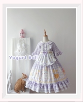 (Mcluster) (spot) Bear pastry chef Lolita original op skirt M55 Meow Star Cluster