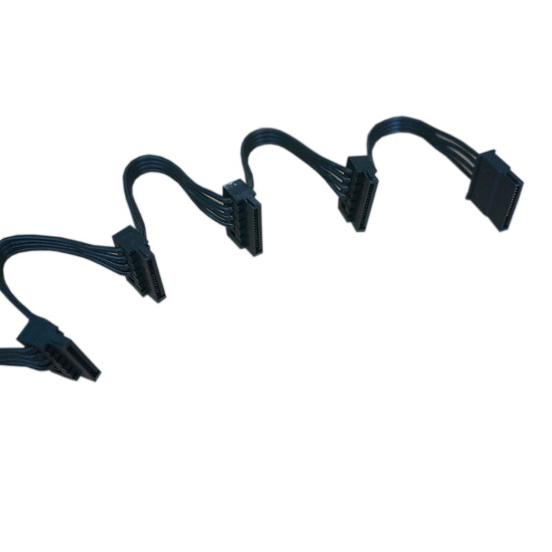 large 4pin to sata power supply line ide to sata power supply line 1:5 extension line of sata power head