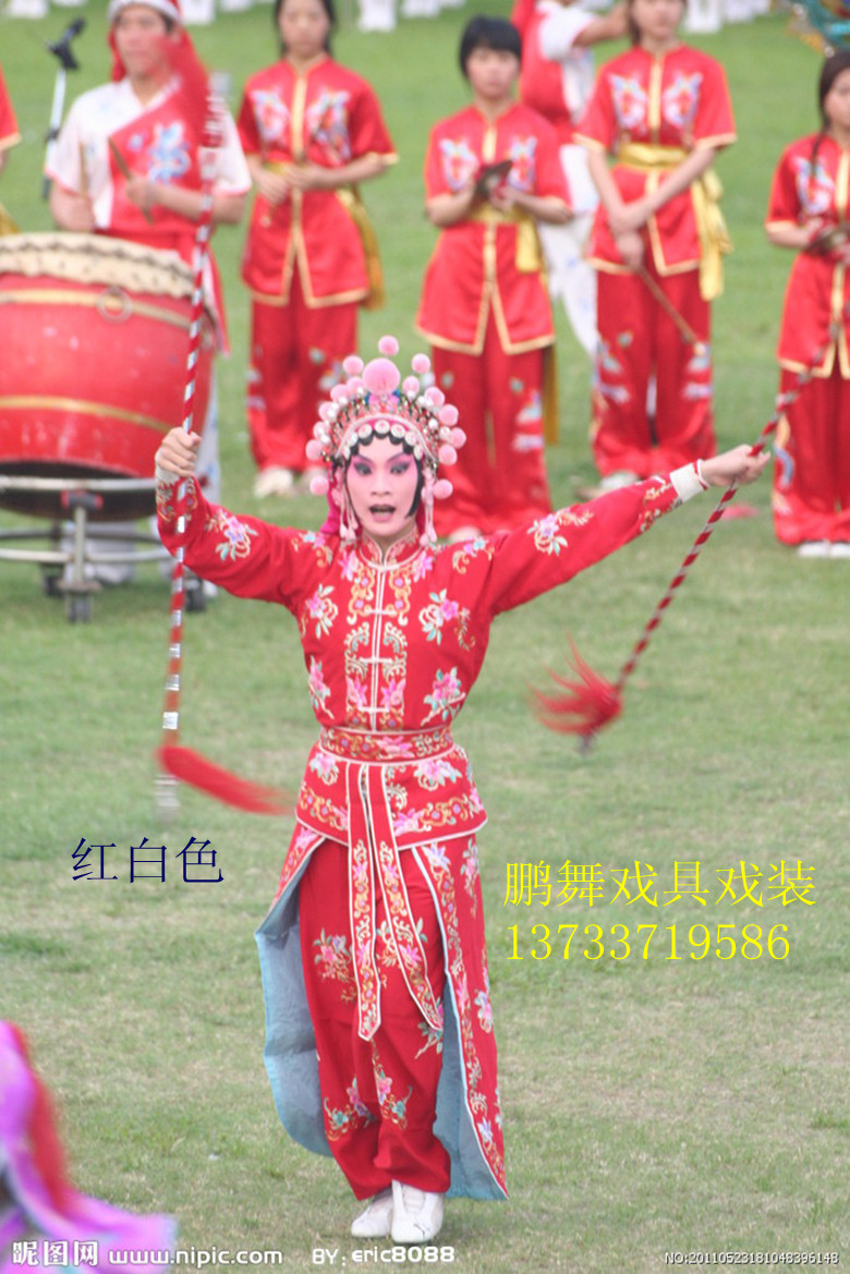 Peng Dance Drama Drama Costume Film & TV Photography Supplies Drama Peking Opera Knife Matan Wooden Flower Gun Double Gun Single Gun