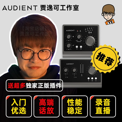 Jiayi audient id4id14mk2id44 Профессиональная студия звукозаписи аранжировка карты USB Live Dubbing K Song