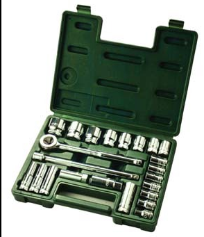 Shida SATA 12 5MM 1 2 23 pieces sleeve set of sleeves 10-34MM 09526 steam repairing tool-Taobao