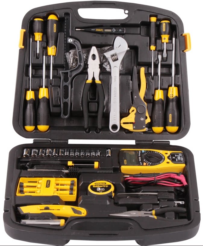 Stanley 53 pieces of sets of telecommunication tools sets 89-883 electrician tool suit-Taobao