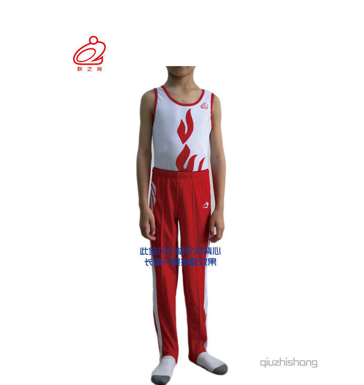 Autumn Shang adults Children's male vest Gymnastics Suit body Training Conqueror Conqueror Conserve Performance Conqueror