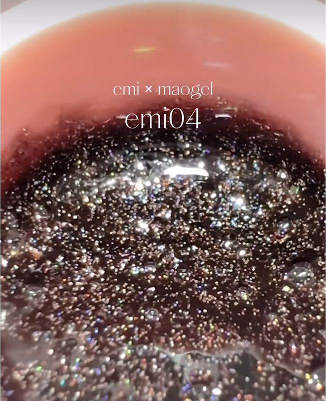 Japanese Maisy & Tokyo Popular Manicurist Half Joint Limited Broken Diamond Glue 4 Colors Mao Nail Polish Glue