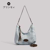 Джинсовый коричневый, собери и получи такой же подарочный пакет, как в торговом центре