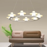 Люстра для гостиной, современный светодиодный креативный светильник