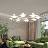 Люстра для гостиной, современный светодиодный креативный светильник