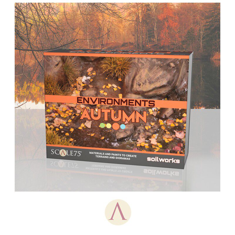 Scale75 SEN-003 Autumn Terrain Set ENVIRONMENT AUTUMN Scene Production