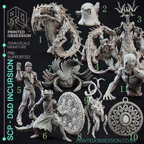 Nightclub Key 3D drawings printed Obsession PrintYourMonste RNE