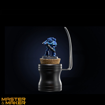 Workshop of the Night Master Handle Mage Paint Handle Miniature Model Dedicated Purple Sandalwood Warhammer Character