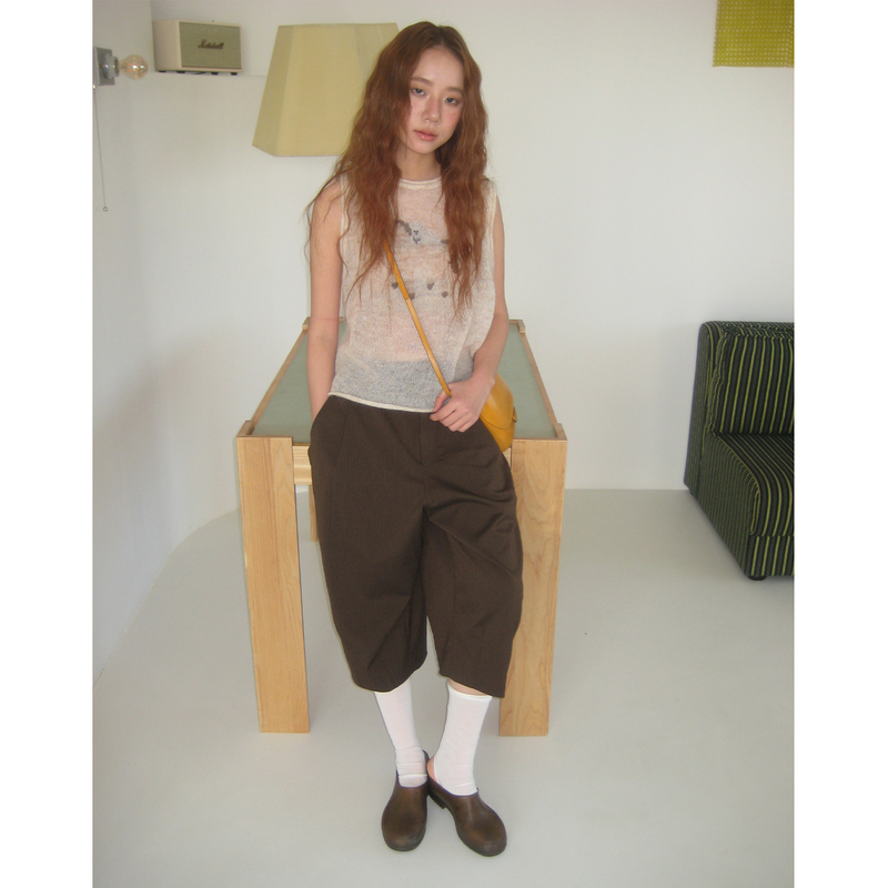 Hyffa {Ready to Ship} Knitted Vest, 3D Cat Jacquard Mohair Wool Sleeveless Vest