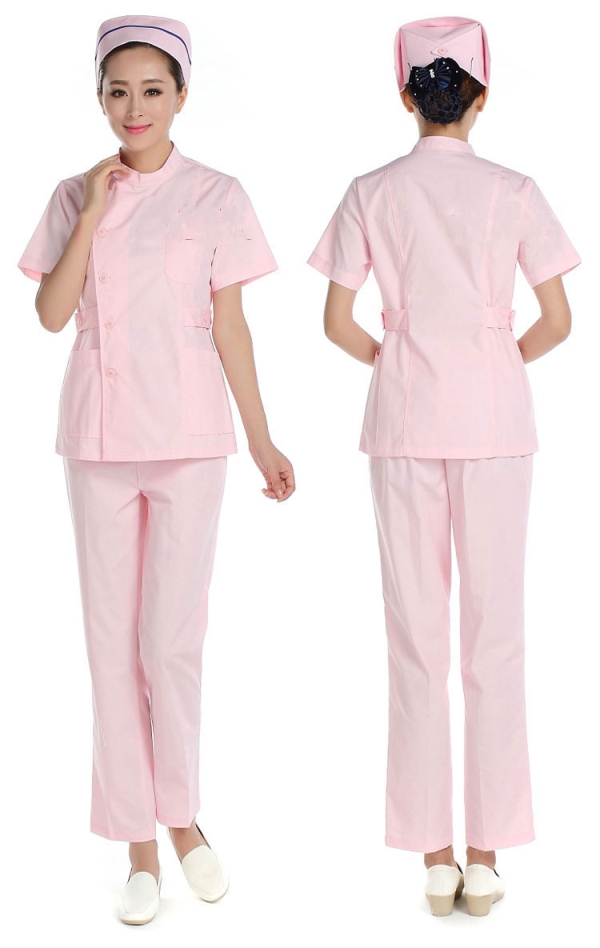 quần y tá phụ nữ da trắng hoàn toàn lỏng lẻo chặt thắt lưng quần mùa hè thoải mái thuận tiện quần việc mã lớn quần bác sĩ mùa đông