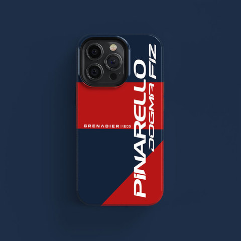Blue — Pinarello Dogma Pina F12 New Motorsport 14, 13, 12 iPhone Case