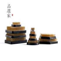 Japanese sword mountain flower arrangement art flower arrangement supplies tools Japanese flower road appliances Copper needle Sword mountain flower scissors