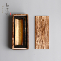 Hand-hammered pure copper tea tea needle tea dial Gongfu Tea Road zero tea spoon tea steak Japanese tea set accessories