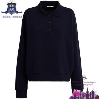 Uk purchasing agent for women's new the row cashmere knitted polo shirt, genuine direct mail
