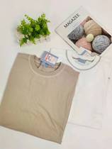 Foreign Trade Export Day Single Adult T-Shirt Pure Cotton Short Sleeve Blouse