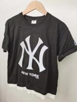 Day Single ML* B Home Foreign trade baby short sleeve T-shirt male and female child handsome 3D solid stamp loose half sleeve