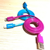 MFI certified C48 mobile phone flat data line applicable iPhone8 x xr 11 12 charging wire mini ari